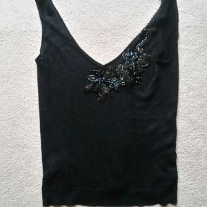 Mango black top size large